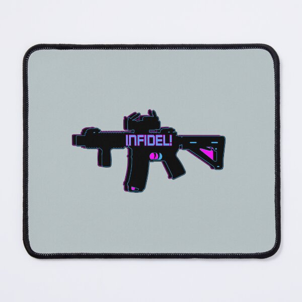 Item preview, 3D Retro 3 Dimension - Infidel - M4 AR15 AR 15 AR-15 Rifle - Patriot Protester OG Original Gangster designed and sold by Bandanapparel.
