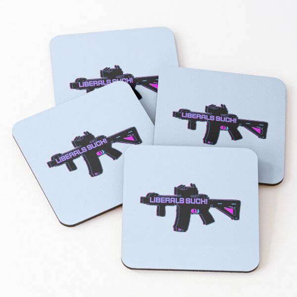 Item preview, 3D Retro 3 Dimension - Liderals Suck - M4 AR15 AR 15 AR-15 Rifle - Patriot Protester OG Original Gan designed and sold by Bandanapparel.