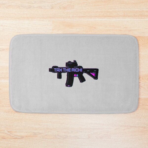 Item preview, 3D Retro 3 Dimension - Tax The Rich - M4 AR15 AR 15 AR-15 Rifle - Patriot Protester OG Original Gang designed and sold by Bandanapparel.