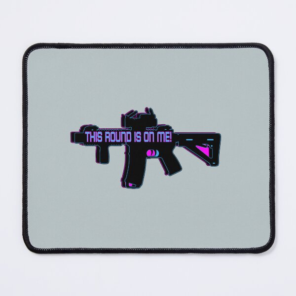 Item preview, 3D Retro 3 Dimension - This Round Is On Me - M4 AR15 AR 15 AR-15 Rifle - Patriot Protester OG Origin designed and sold by Bandanapparel.