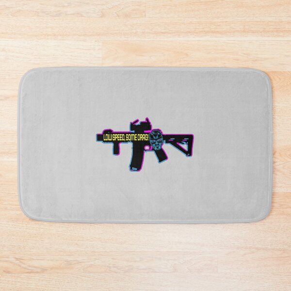 Item preview, 3D Retro 3 Dimensional 80_s - Robot Cyborg - Low Speed, Some Drag - 2nd Amendment - M4 AR15 AR 15 AR designed and sold by Bandanapparel.