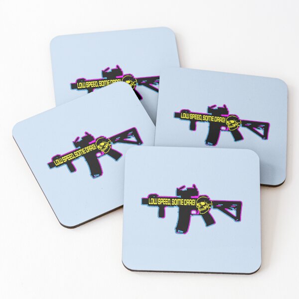 Item preview, 3D Retro 3 Dimensional 80_s - Skull - Low Speed, Some Drag - 2nd Amendment - M4 AR15 AR 15 AR-15 Rif designed and sold by Bandanapparel.