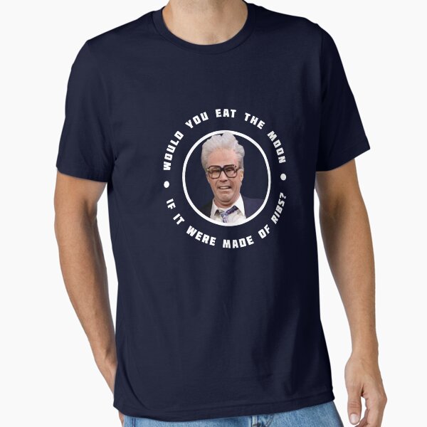 Item preview, Would you eat the moon if it were made of ribs?  Harry Caray designed and sold by Primotees.