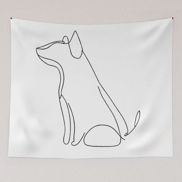 Item preview, Minimalist Dog designed and sold by OrganicDesings.