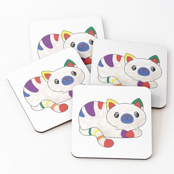 Item preview, Rainbow Cat (colorblock) designed and sold by Rustmm.