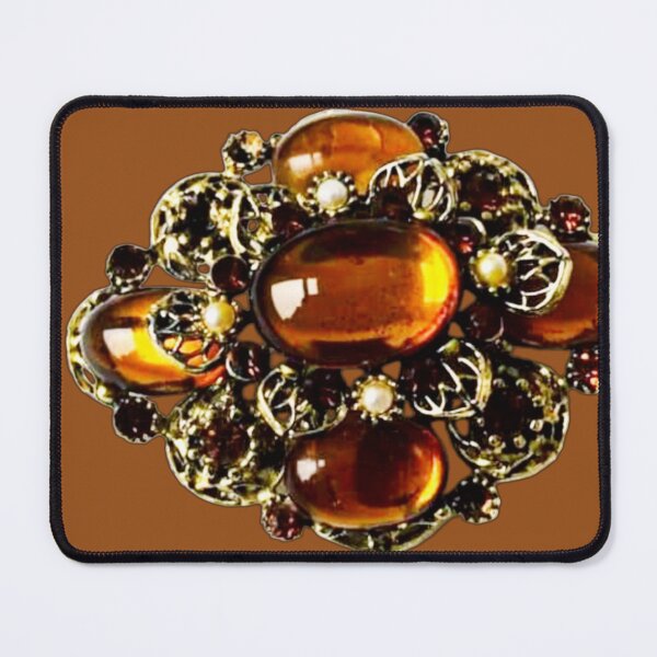 Item preview, Art Deco Amber Brooch designed and sold by CMooreWorx.