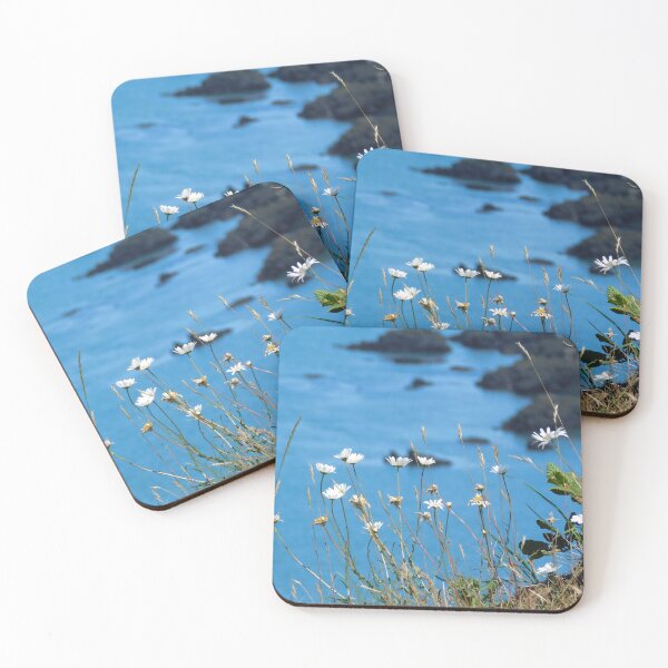 Item preview, Cliffside Daisies  designed and sold by SweetbriarPhoto.