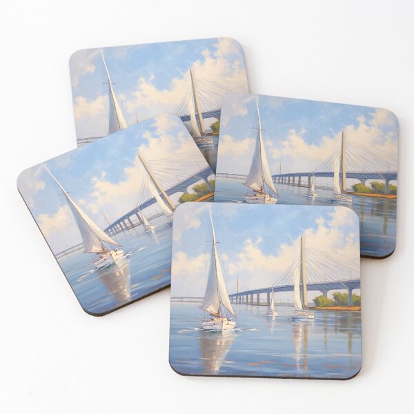Item preview, Sailing the Cooper River, Charleston SC v1.3 designed and sold by GetShemmyWithIt.