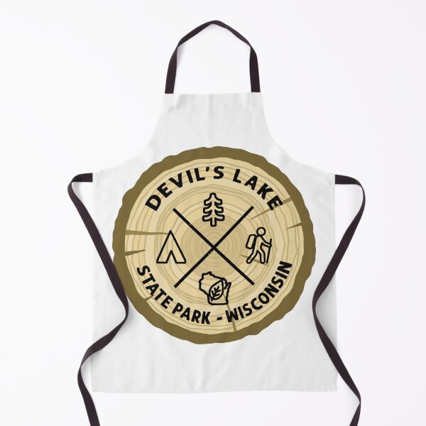 Item preview, Devil's Lake State Park Wisconsin Log Slice designed and sold by VanyaKar.