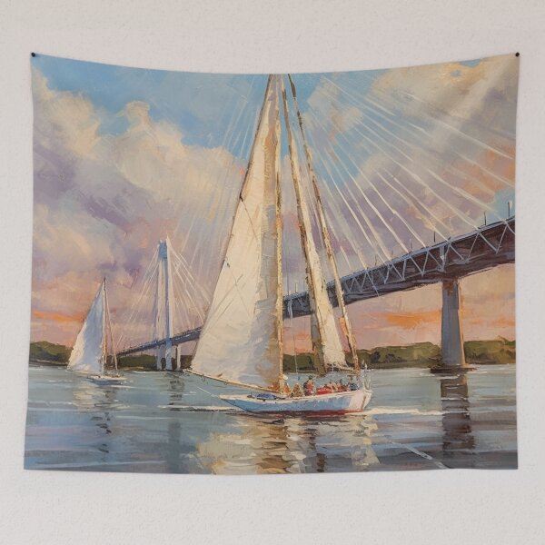Item preview, Sailing the Cooper River, Charleston SC v1.5 designed and sold by GetShemmyWithIt.