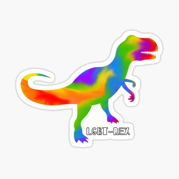 Ste-GAY-saurus Dinosaur Sticker – Maple Layne Market