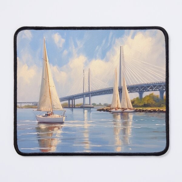 Item preview, Sailing the Cooper River, Charleston SC v1.6 designed and sold by GetShemmyWithIt.