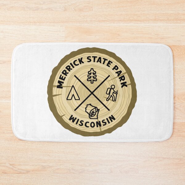Item preview, Merrick State Park Wisconsin Log Slice designed and sold by VanyaKar.