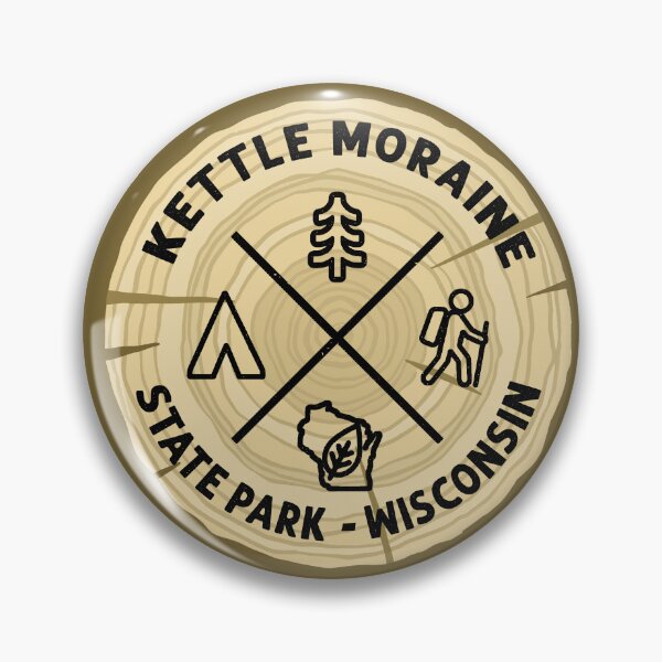 Item preview, Kettle Moraine State Park Wisconsin Log Slice designed and sold by VanyaKar.