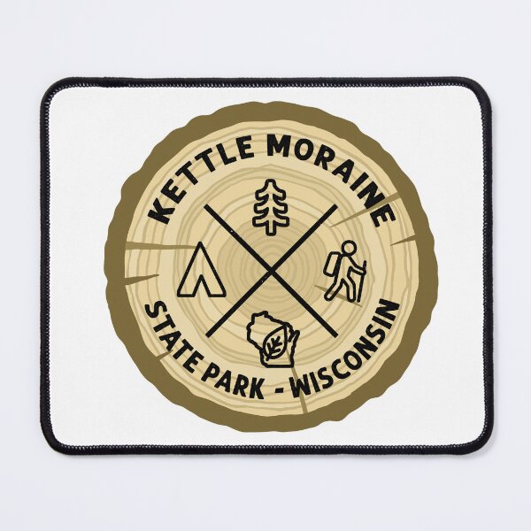 Item preview, Kettle Moraine State Park Wisconsin Log Slice designed and sold by VanyaKar.