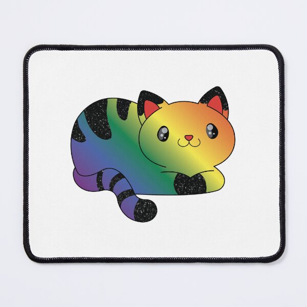 Artikelvorschau, Regenbogenkatze (Glitzerpfoten) entworfen und verkauft von Rustmm.