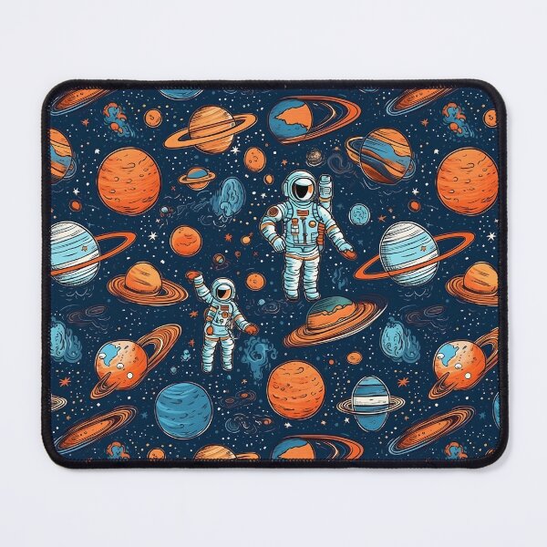 Item preview, Astronauts in the Galaxy Pattern designed and sold by victorsuarez.