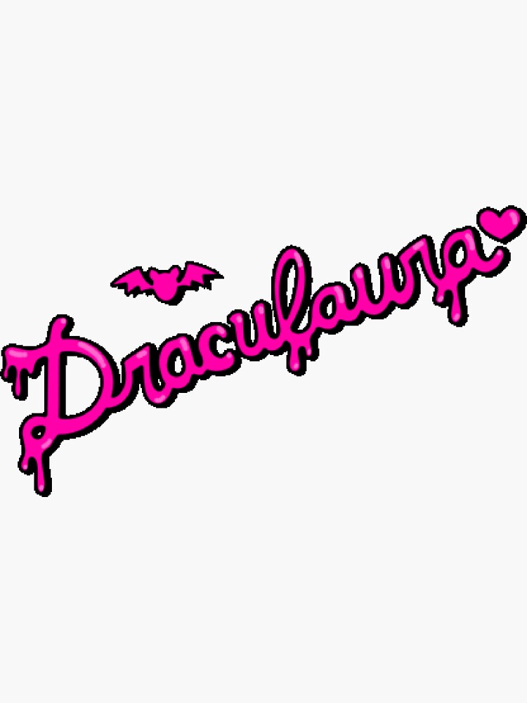 Sticker for Sale avec l'œuvre « Monster High Draculaura » de l