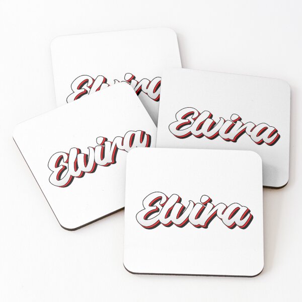 Item preview, Retro Elvira Name Label designed and sold by NafilNafiz.