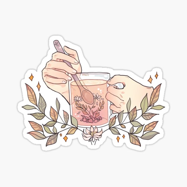Tea time Sticker