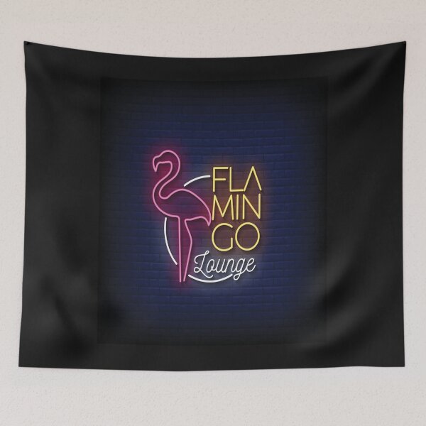 Item preview, Vintage Neon Sign: Flamingo Lounge designed and sold by mturns57.
