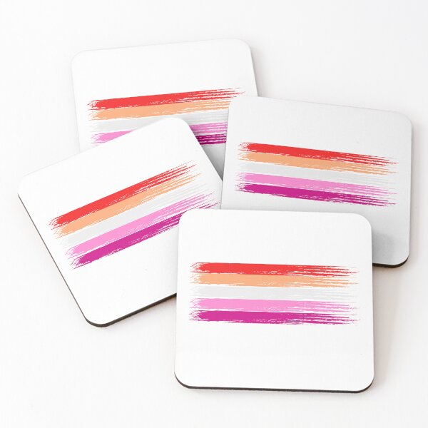 Item preview, Pride Collection - Lesbian Pride Flag (Paint Streak/Horizontal) designed and sold by T-WoodCreations.