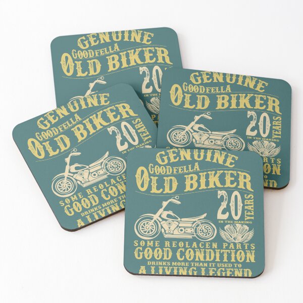 Item preview, Funny 20 Year Old Biker Retro Style  motorbike   designed and sold by TOBYHFS.
