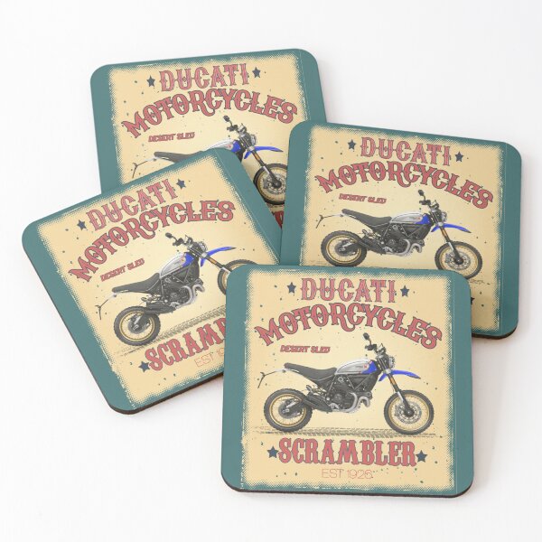 Item preview, Graphic Designer Apparel _amp_ Accessories of DUCATI SCRAMBLER DESERT SLED   designed and sold by TOBYHFS.