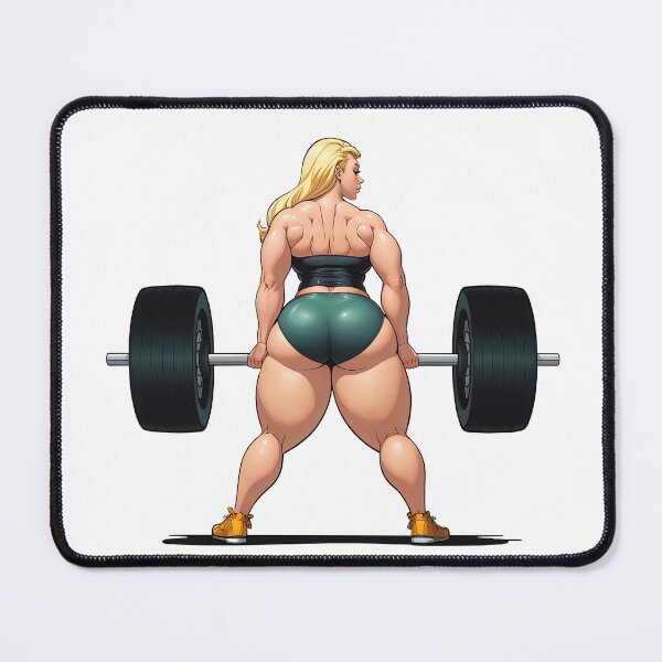Item preview, Female Powerlifter designed and sold by Sawset.