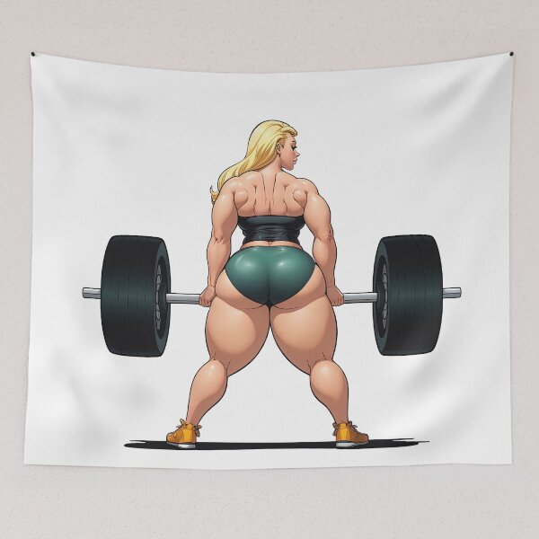 Item preview, Female Powerlifter designed and sold by Sawset.