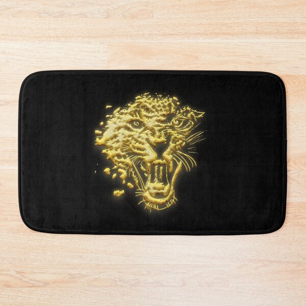 Item preview, Roaring leopard 3d golden art design | Roaring leopard 3d golden art  designed and sold by KARTICK DUTTA.