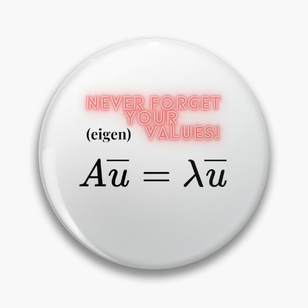 Item preview, #17 Never forget your eigenvalues designed and sold by Rebelabel.