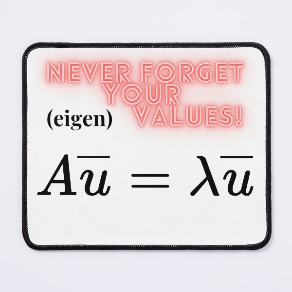 Item preview, #17 Never forget your eigenvalues designed and sold by Rebelabel.