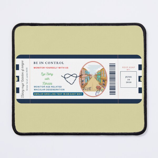 Item preview, Talking mugs design for macular degeneration self-assessment designed and sold by Narcisa22.