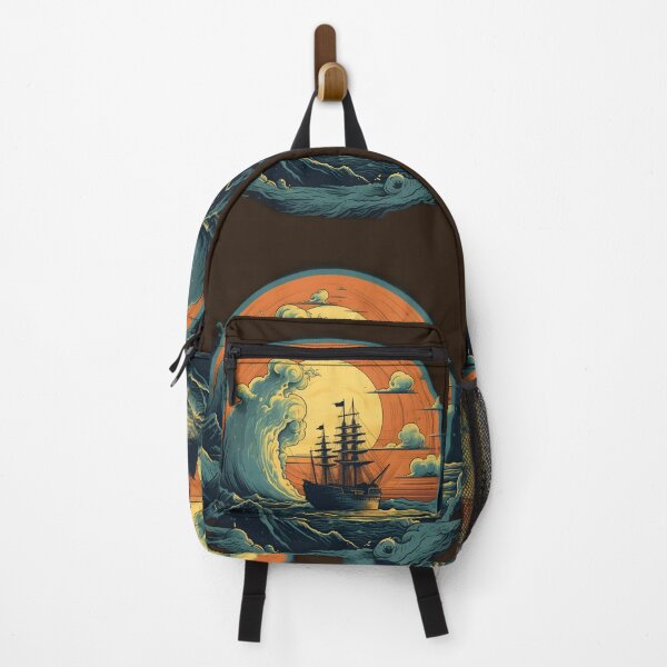 Item preview, Ship On Rough Sea designed and sold by Obsidian Ink by Wilshire.