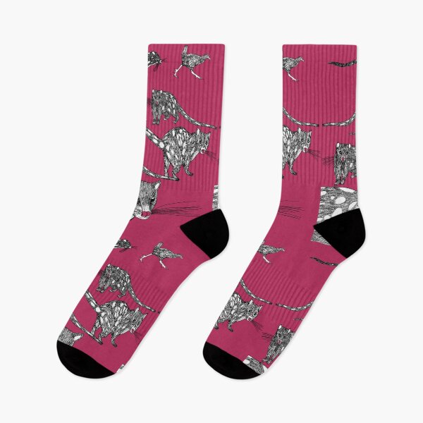 Item preview, Tasmanian Spotted-tailed Quolls on Pink designed and sold by topologydesign.