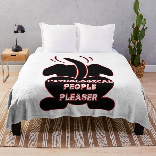 Item preview, Pathological People Pleaser Cute Black Dog with a Wagging Tail designed and sold by JoyOfHopeStore.