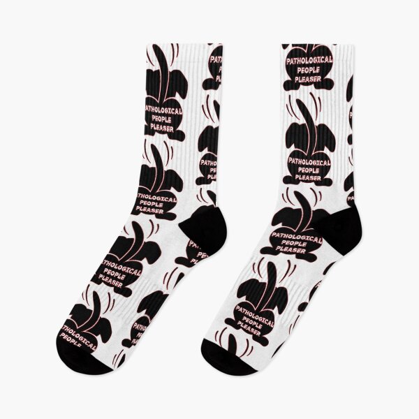 Item preview, Pathological People Pleaser Cute Black Dog with a Wagging Tail designed and sold by JoyOfHopeStore.