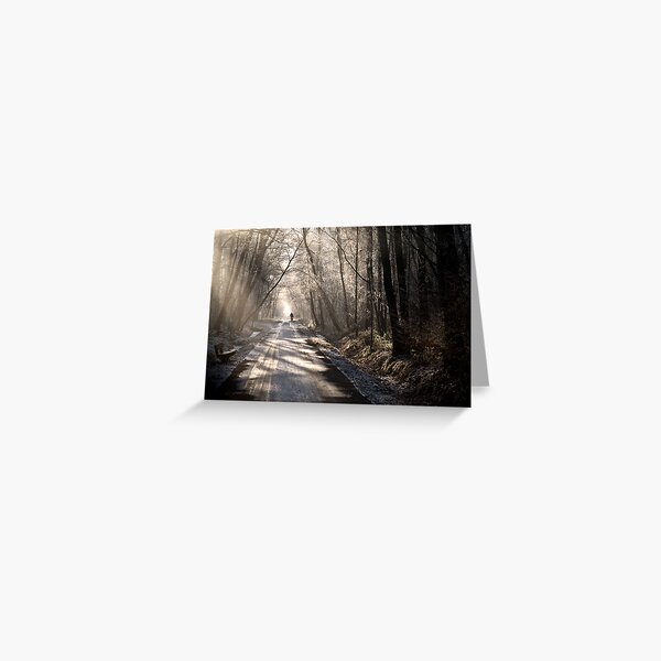 Walking 2 Greeting Card