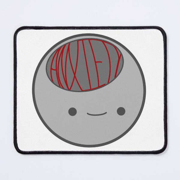 Item preview, The Face of Anxiety designed and sold by 2hoursofsleep.