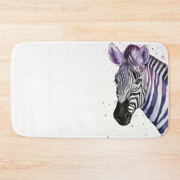 Item preview, Zebra Painting Colorful Watercolor designed and sold by Olga Shvartsur.