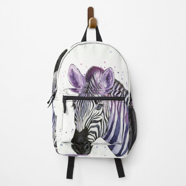 Item preview, Zebra Painting Colorful Watercolor designed and sold by Olga Shvartsur.