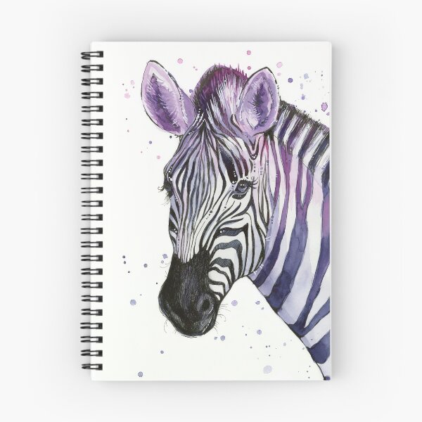Item preview, Zebra Painting Colorful Watercolor designed and sold by Olga Shvartsur.