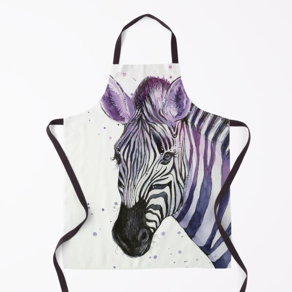 Item preview, Zebra Painting Colorful Watercolor designed and sold by Olga Shvartsur.