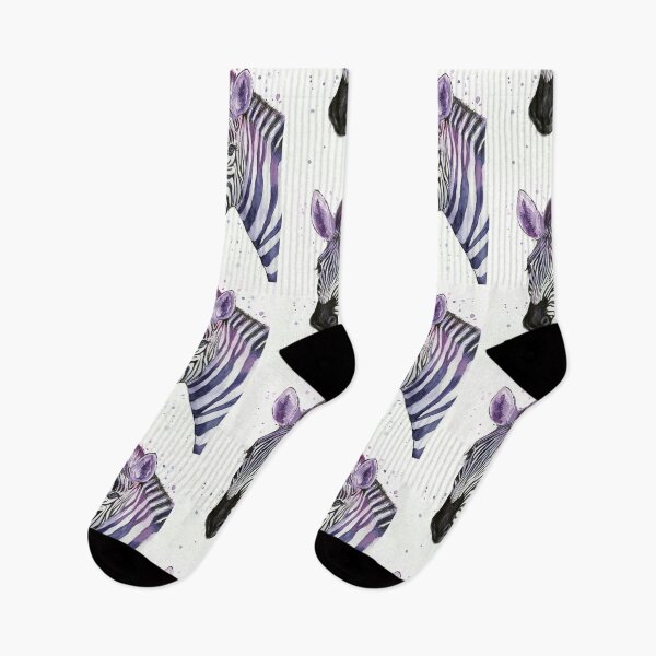 Item preview, Zebra Painting Colorful Watercolor designed and sold by Olga Shvartsur.