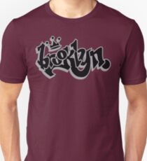 BROOKLYN GRAFF STYLE*BLACK/SILVER Unisex T-Shirt