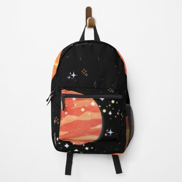 Item preview, Watercolor galaxy of red orange planets designed and sold by andrasdesignssss.