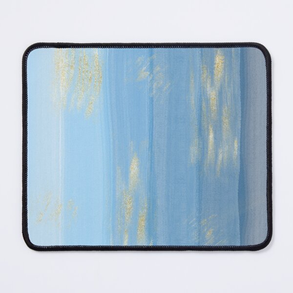 Item preview, Blue and Gold Stripes designed and sold by homefrontlilies.