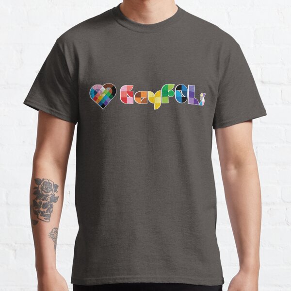 Artikel-Vorschau von GayFOLS-Logo (weißer Umriss), designt und verkauft von RainbowOtter.
