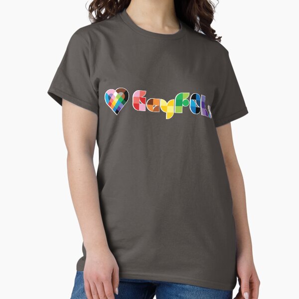 Artikel-Vorschau von GayFOLS-Logo (weißer Umriss), designt und verkauft von RainbowOtter.